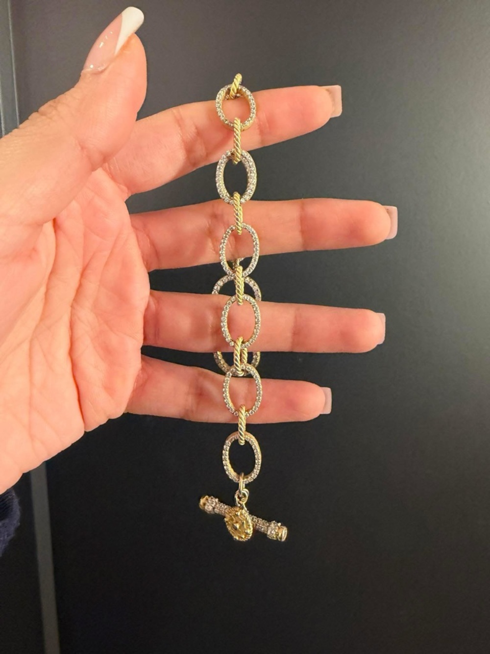 Freida Rothman Bright Sky Chain Link Bracelet